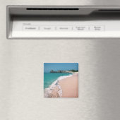 Aimant La plage des Bermudes (In Situ (Lave-vaisselle))