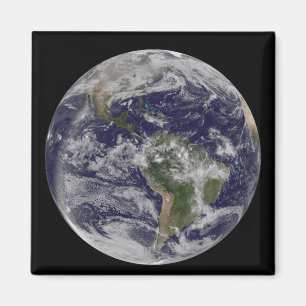 Aimant La pleine terre montrant l'Amérique du Nord et de