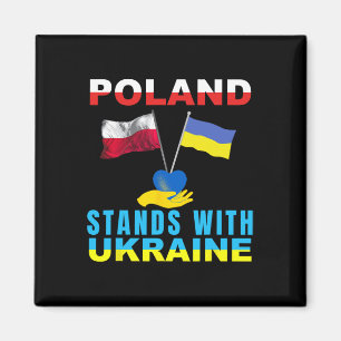 Aimant La Pologne se tient aux côtés de l'Ukraine Polonai