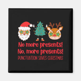 Aimant La ponctuation sauve Noël Professeur de lecture El