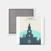 Aimant La porte de l'horloge (Recto/Verso)