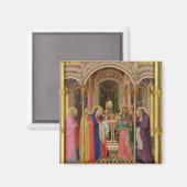 Aimant La présentation dans le Temple, 1342 (tempéra sur  (Recto/Verso)