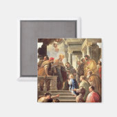 Aimant La présentation de la Vierge au Temple (huile (Recto/Verso)