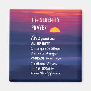 Aimant La prière 2 de sérénité