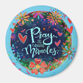 Aimant La Prière Causes Miracles Plutôt Inspiritisme Flor (Devant)