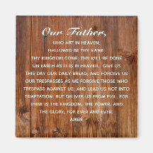 La prière du Seigneur Notre Père qui est au Ciel