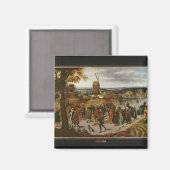 Aimant La procession Mariage (Recto/Verso)