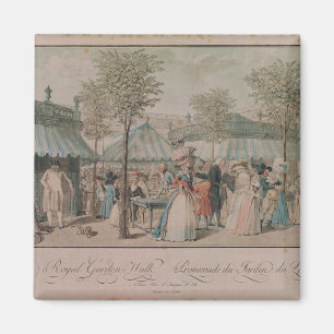 Aimant La promenade de jardin de Palais Royal, 1787
