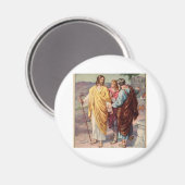 Aimant La promenade vers emmaus (Recto/Verso)