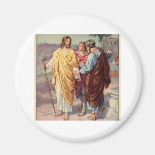 Aimant La promenade vers emmaus