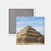 Aimant La Pyramide de Djoser - Saqqara, Egypte (Recto/Verso)
