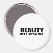 Aimant La réalité a un parti pris libéral (Recto/Verso)