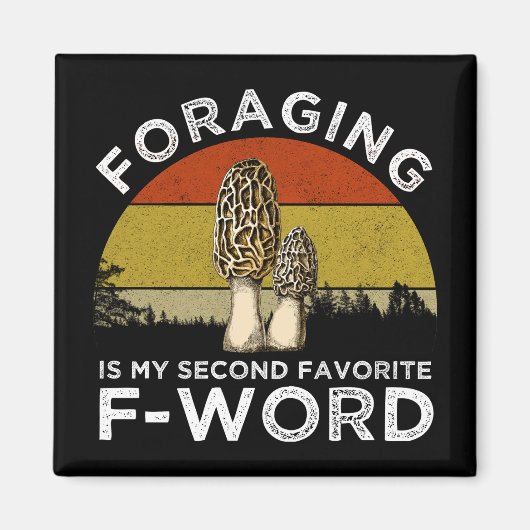 Aimant La recherche de nourriture est mon deuxième F-Word (Devant)