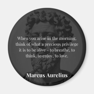 Aimant La réflexion matinale de Marcus Aurelius