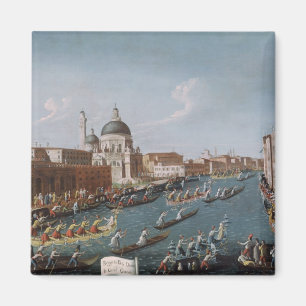Aimant La régate des femmes sur le canal grand, Venise
