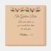 Aimant La règle d'or (Devant)