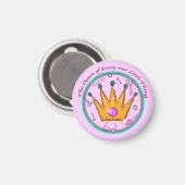 Aimant La Reine de Chaque Petite Chose (Recto/Verso)