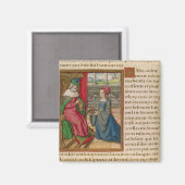 Aimant La reine de Saba (Recto/Verso)