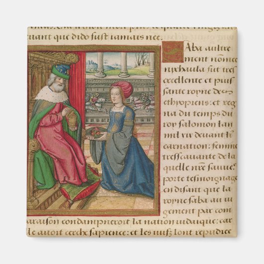 Aimant La reine de Saba (Devant)