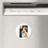 Aimant La reine "nez" elle a choisi une année diamant. (In Situ (Lave-vaisselle))