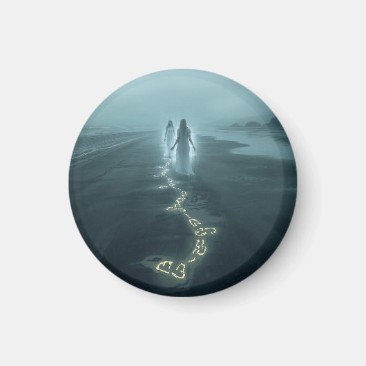 Aimant La Rencontre sur la Rive Brumeuse (Devant)