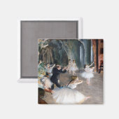 Aimant La répétition sur scène, Edgar Degas (Recto/Verso)