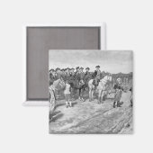 Aimant La restitution de Cornwallis à Yorktown (Recto/Verso)
