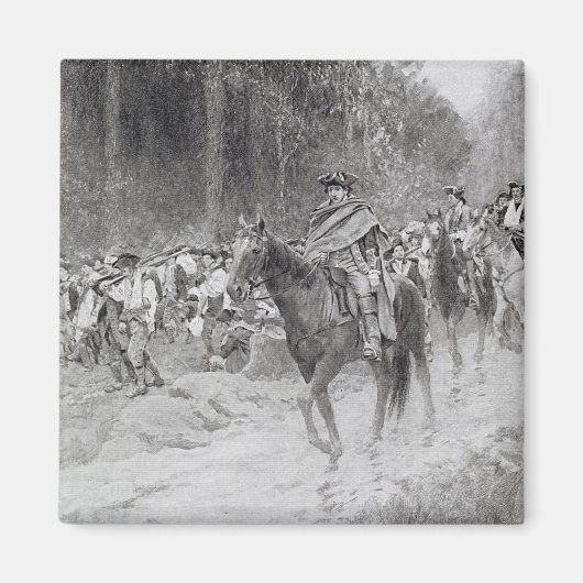 Aimant La retraite de Washington des grandes prairies (Devant)