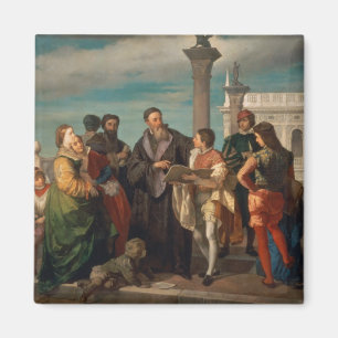 Aimant La réunion entre Titian (1488-1576) et Verones