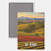 Aimant La Rioja Espagne Voyage (Recto/Verso)