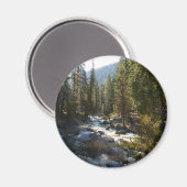 Aimant La rivière Kaweah dans le parc national de Sequoia (Recto/Verso)