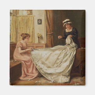 Aimant La robe de mariage