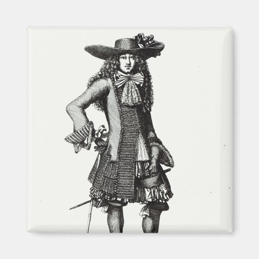 Aimant La robe d'épée d'été, 1675 (Devant)
