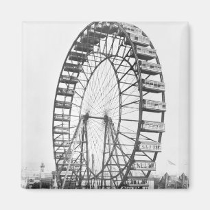 Aimant La roue de ferris au Colombien du monde