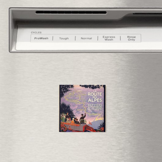 Aimant La route des Alpes (In Situ (Lave-vaisselle))