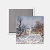 Aimant La route vers Giverny, hiver, 1885 (Recto/Verso)