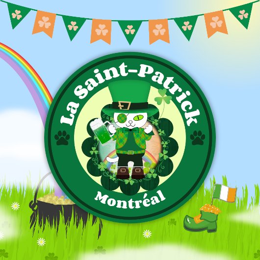 Aimant La Saint-Patrick à Montréal