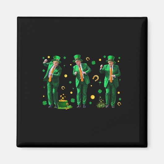 Aimant La Saint Patrick de Trump (Devant)