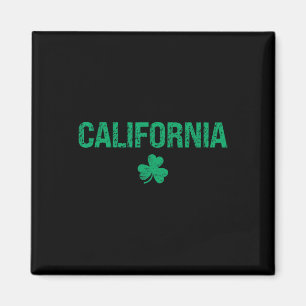 Aimant La Saint Patrick, Shamrock irlandaise de Californi