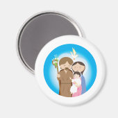 Aimant La Sainte Famille (Recto/Verso)
