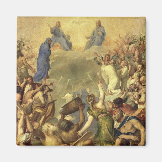 Aimant La Sainte Trinité, 1553/54 (huile sur toile) (Devant)