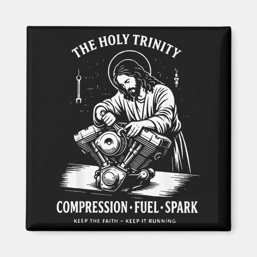 Aimant La Sainte Trinité Compression Carburant Étincelle (Devant)