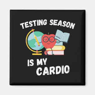 Aimant La saison est mes étudiants Cardio Test Teachers D