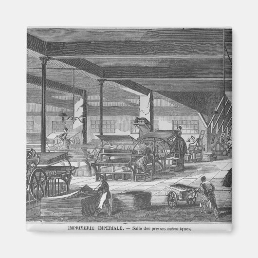 Aimant La salle des imprimeries (Devant)