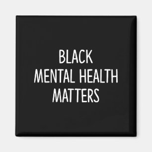 Aimant La santé mentale des Noirs est importante -