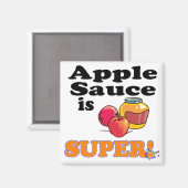 Aimant la sauce pomme est super (Recto/Verso)