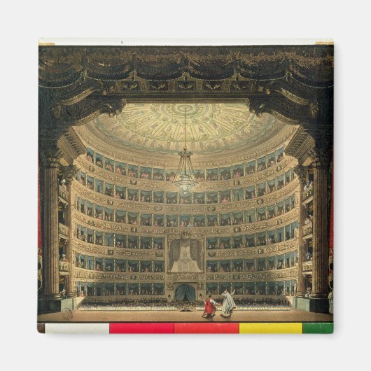 Aimant La Scala, Milan, lors d'une représentation (Devant)