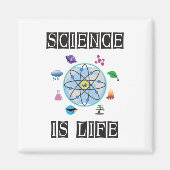 Aimant La science est la vie (Devant)