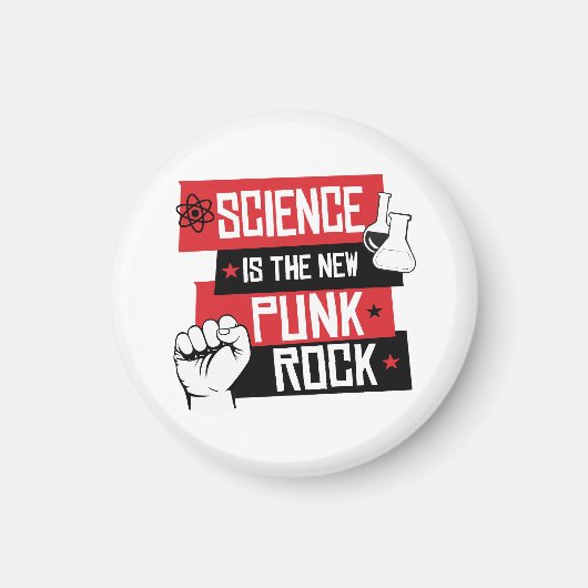 AIMANT LA SCIENCE EST LE NOUVEAU ROCHER DE PUNK (Devant)