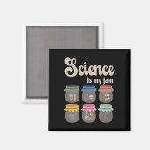 Aimant La science est ma jam professeure Stem Étudiante É (Recto/Verso)